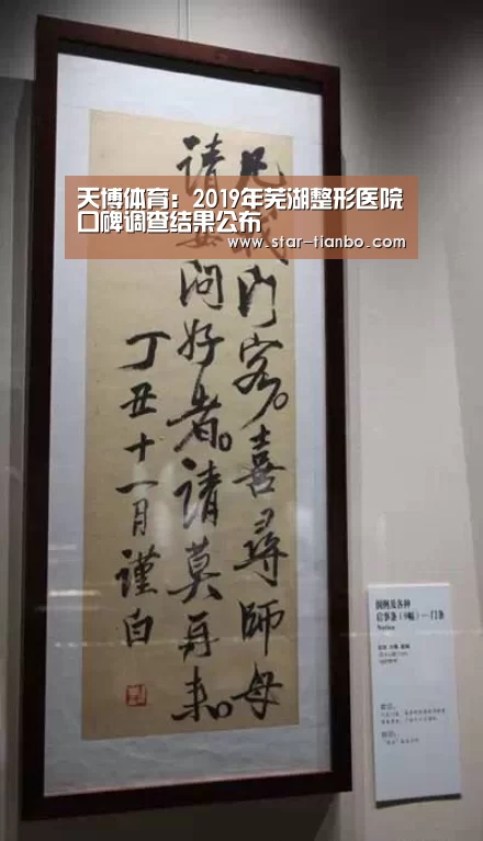 天博体育:2019年芜湖整形医院口碑调查结果公布(图1) 天博体育入口